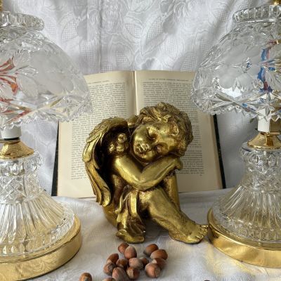 Статуэтка Ангел с птицей 21 см Германия