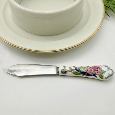 Нож для намазывания 13 см сталь фарфор