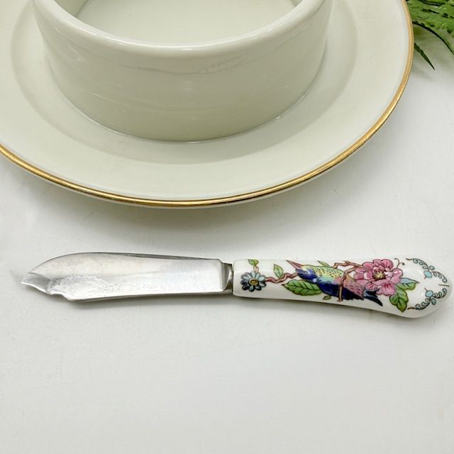 Нож для намазывания 13 см сталь фарфор