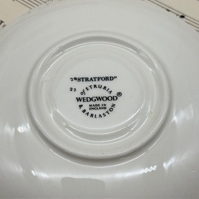 Кофейная пара Wedgwood Stratford 140 мл Англия