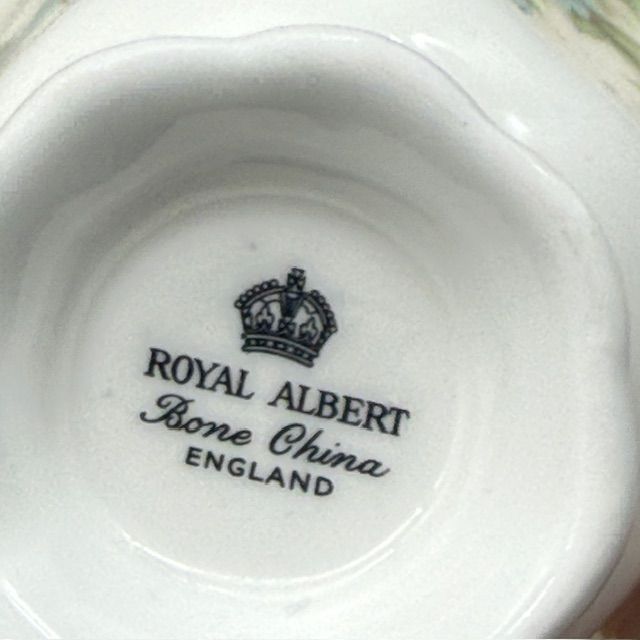 Чайная пара Royal Albert голубые розы 200 мл Англия 