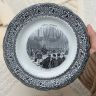 Тарелка Gien Comices Regionaux Банкет 20 см Франция 