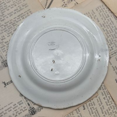 Тарелка Gien Comices Regionaux Банкет 20 см Франция 