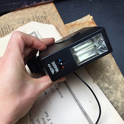 Вспышка на фотоаппарат Sunpak Auto 28 В