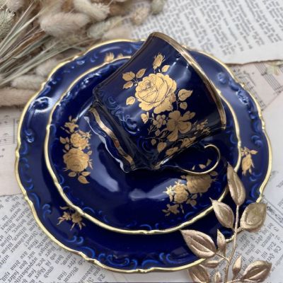 Чайное трио Mitterteich Кобальт 200 мл Германия 