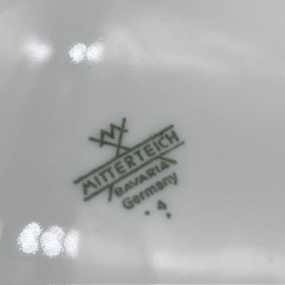 Чайное трио Mitterteich Кобальт 200 мл Германия 