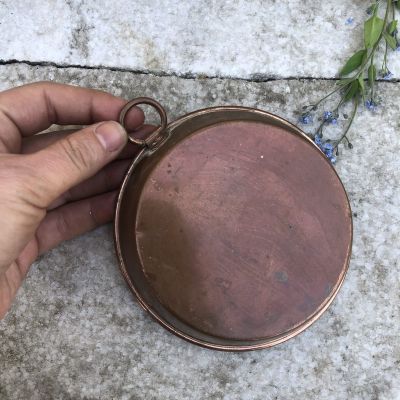 Форма для выпечки медь 12 см с подвесом