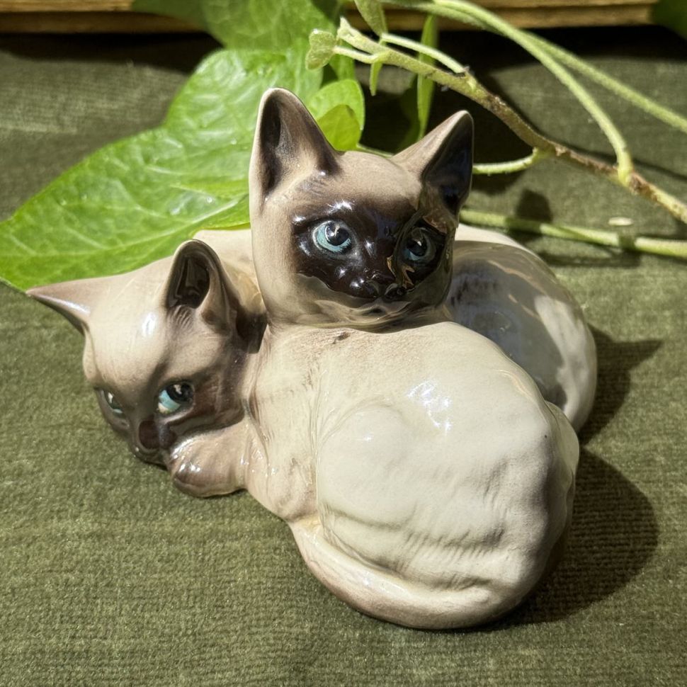 Статуэтка Сиамские котята Beswick фарфор Англия 