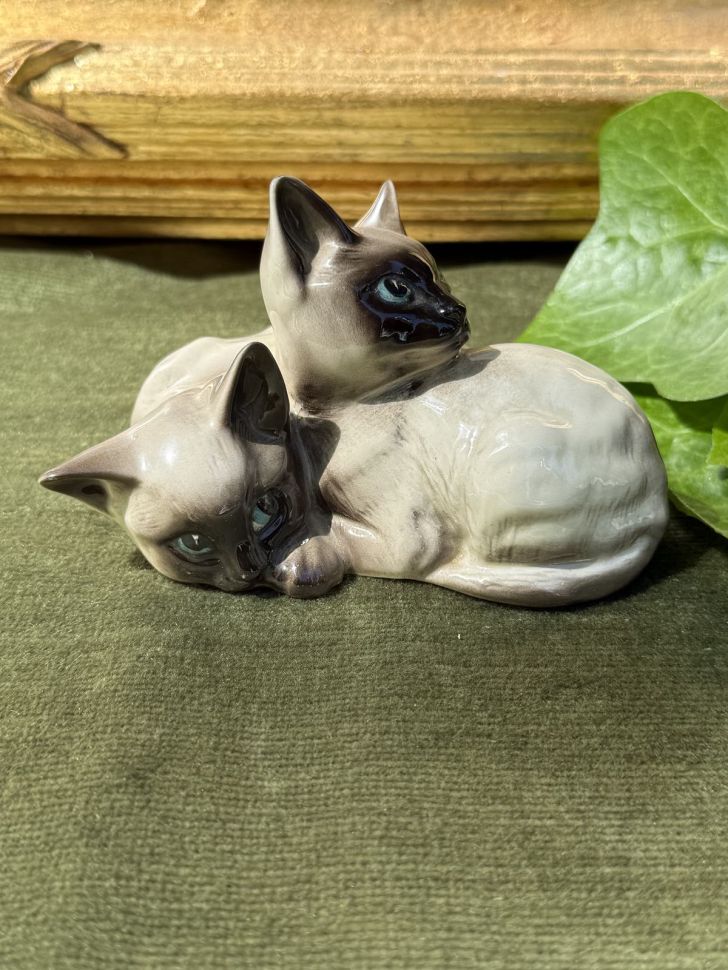 Статуэтка Сиамские котята Beswick фарфор Англия 
