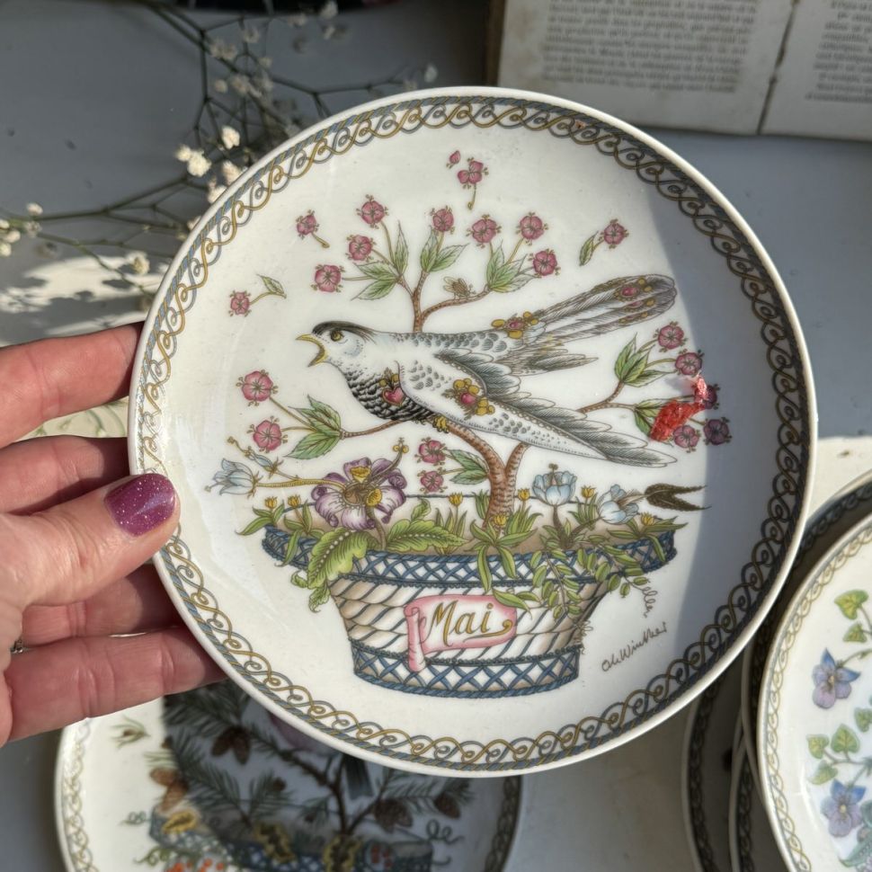 Тарелка Май Cuckoo Hutschenreuther 16 см фарфор Германия