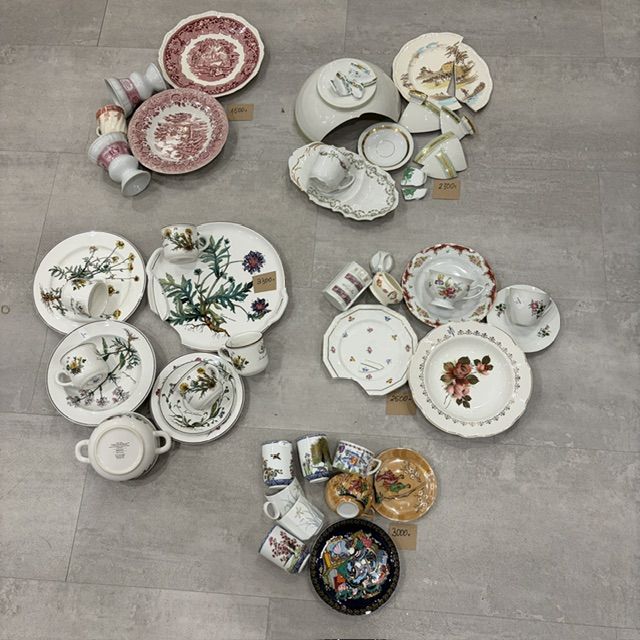 Сет с изъянами лом Красный 