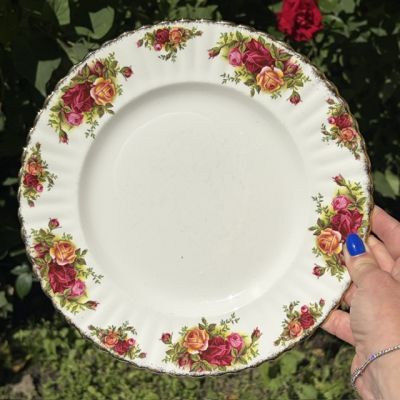 Тарелка для ужина Royal Albert Old Country Roses 27 см Англия