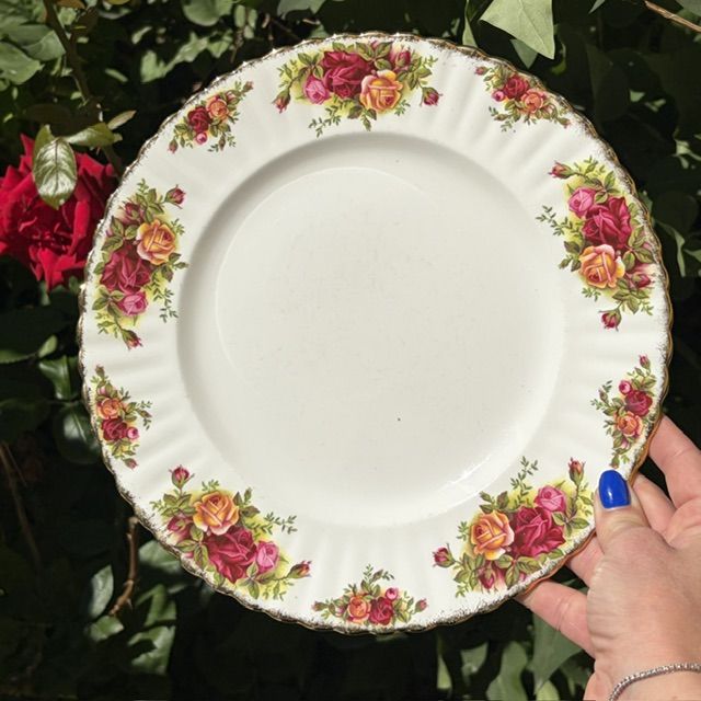 Тарелка для ужина Royal Albert Old Country Roses 27 см Англия