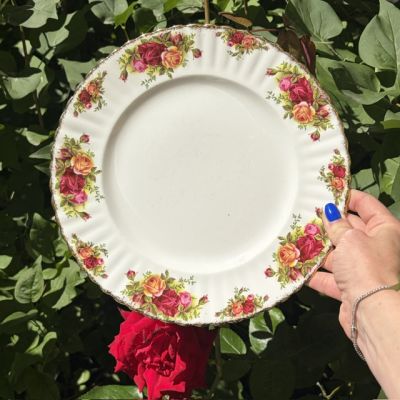 Тарелка для ужина Royal Albert Old Country Roses 27 см Англия