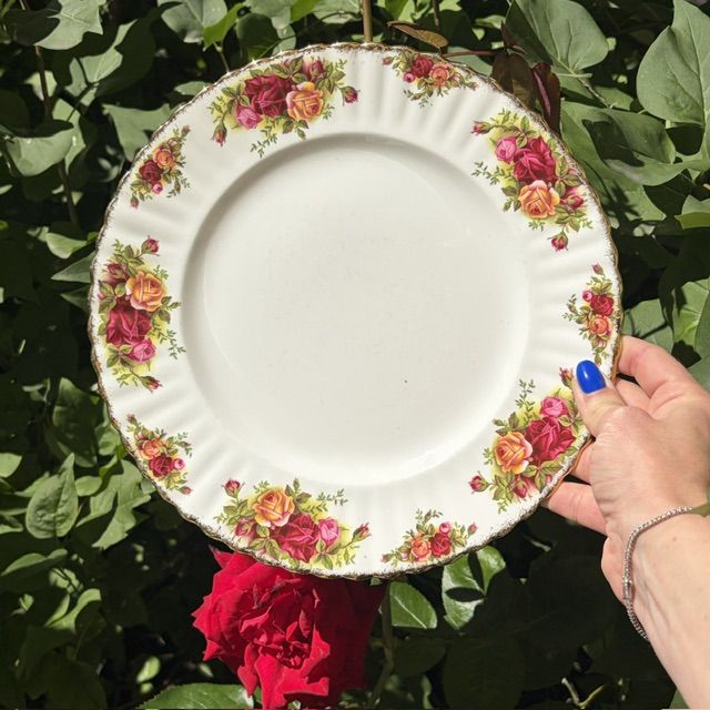 Тарелка для ужина Royal Albert Old Country Roses 27 см Англия