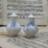Солонка перечница набор 2 предмета Royal Albert Blue Blossom Англия