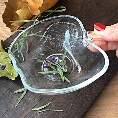 Пиала миска Яблоко с листиком