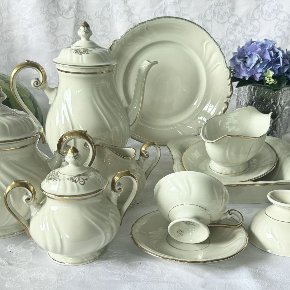 Тарелка Carl Tielsch Cristine 24 см фарфор Германия