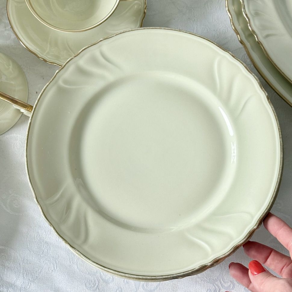 Тарелка Carl Tielsch Cristine 24 см фарфор Германия