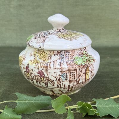 Сахарница Gien Ludlow 13 см Франция