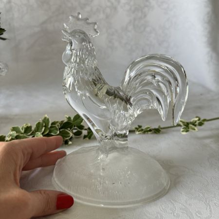 Статуэтка Петух 17 см хрусталь Франция