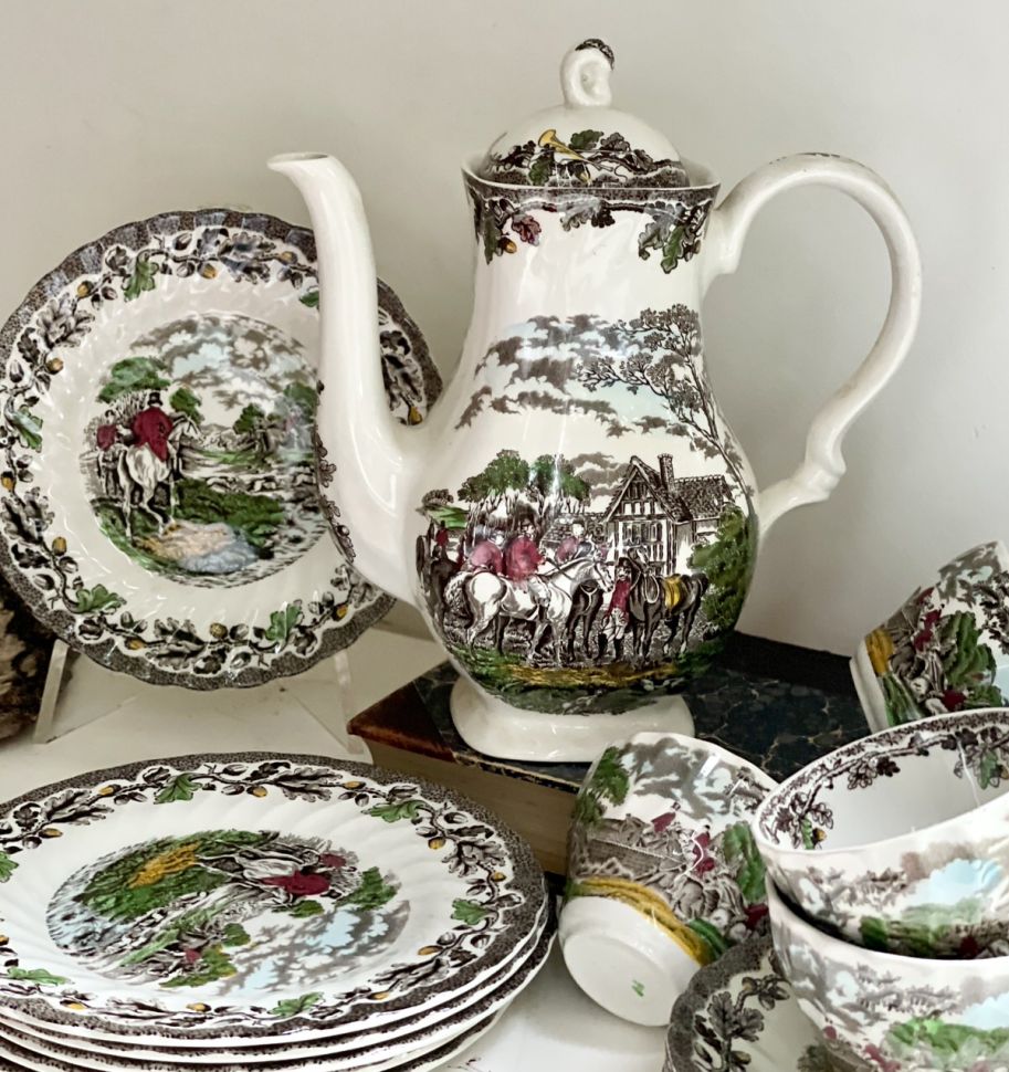 Тарелка Myotts Country Life 20 см Англия