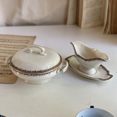 Соусник и паштетница Maфstricht Societe Ceramique Голландия