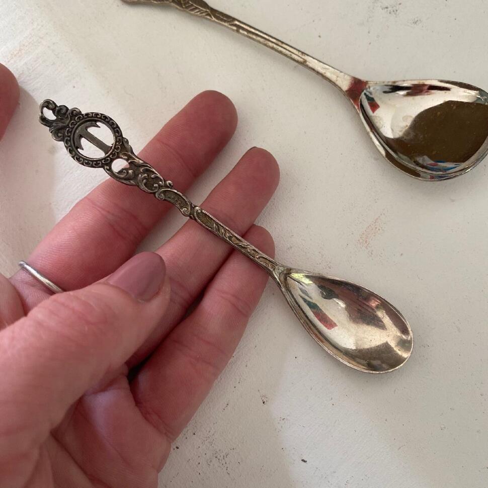 Ложка чайная 11 см серебрение