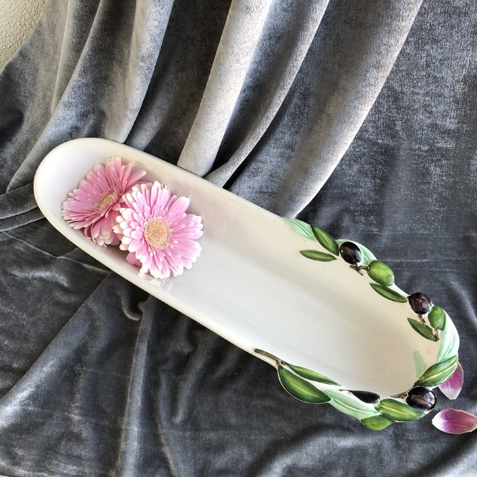 Блюдо Олива керамика Италия