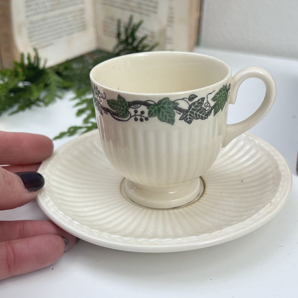 Кофейная пара Wedgwood Stratford 110 мл Англия