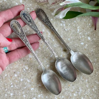 Ложка чайная 14 см серебро СССР