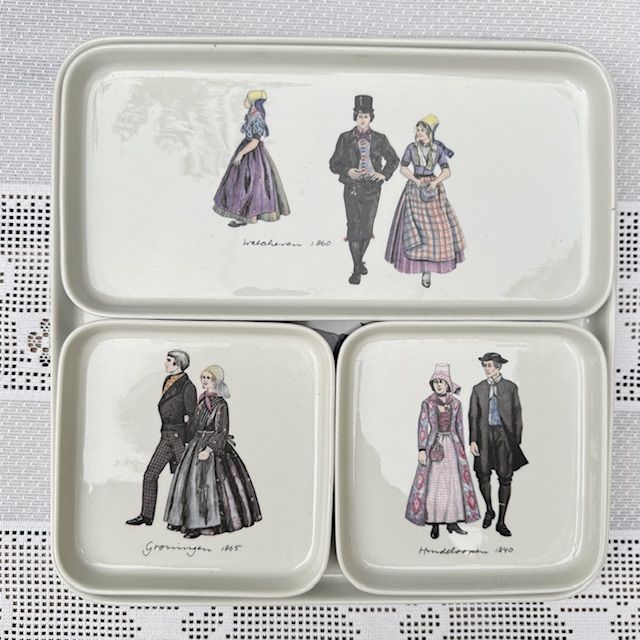 Набор из 4-х блюд для закусок Costumes ВиллеройБох Германия