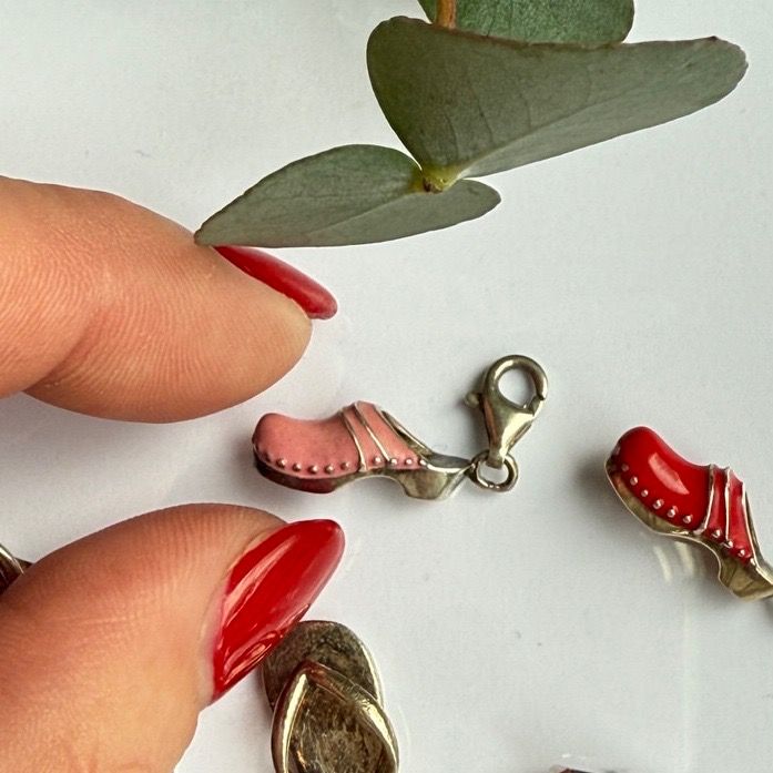 Подвеска шарм Thomas Sabo Сабо розовое 2 см 925