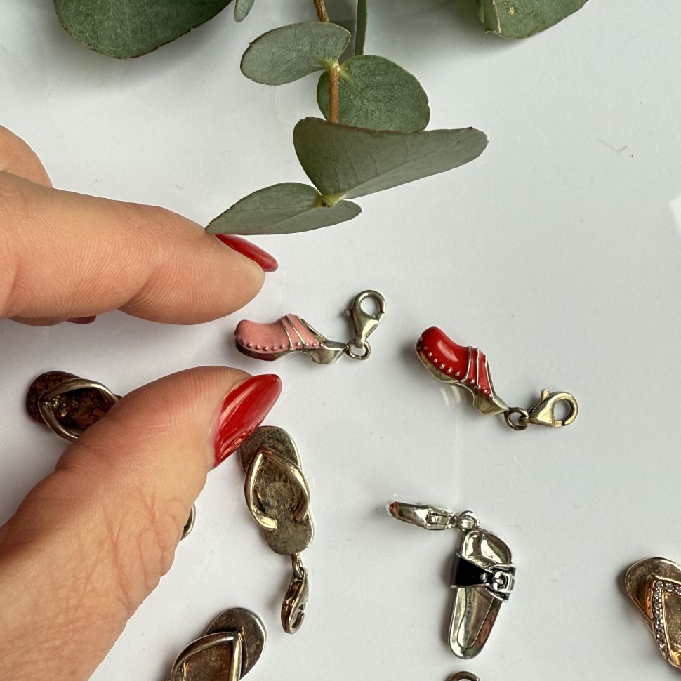 Подвеска шарм Thomas Sabo Сабо розовое 2 см 925