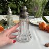 Сифтер 17 см серебрение стекло 
