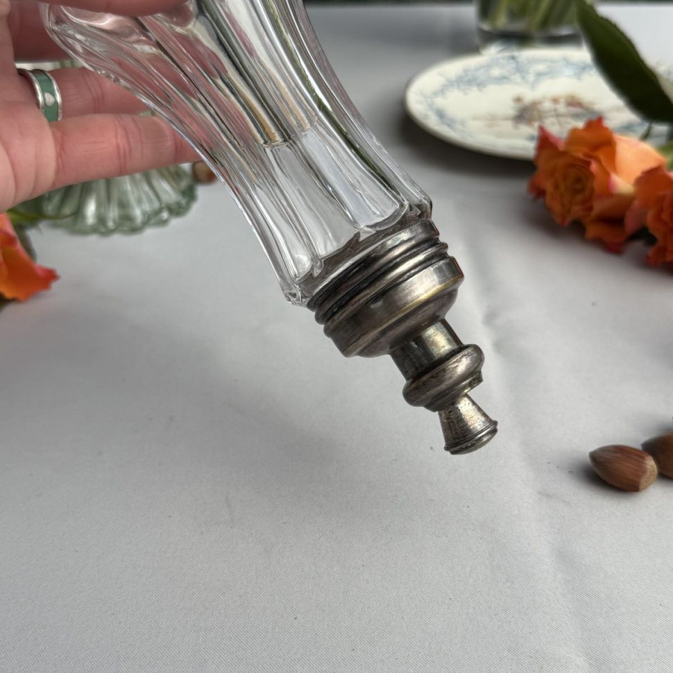 Сифтер 17 см серебрение стекло 