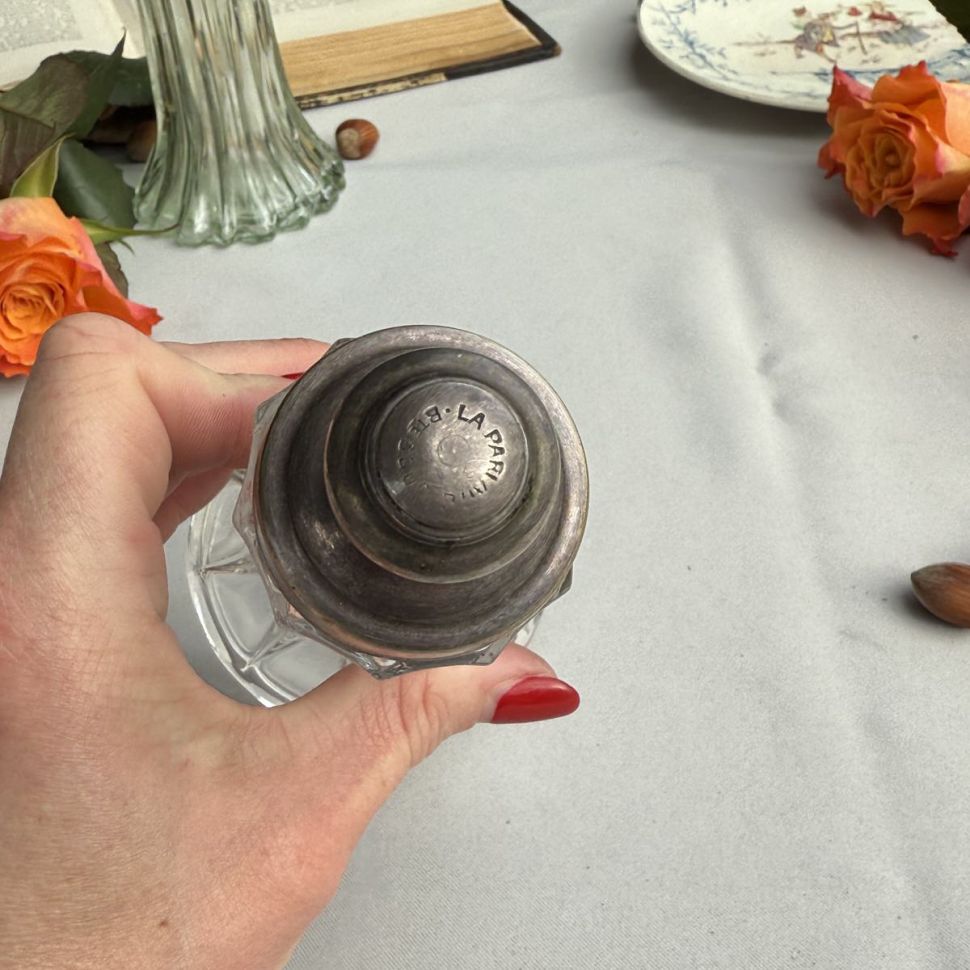 Сифтер 17 см серебрение стекло 