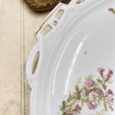 Блюдо поднос Limoges 39 см фарфор Франция 1930 гг.