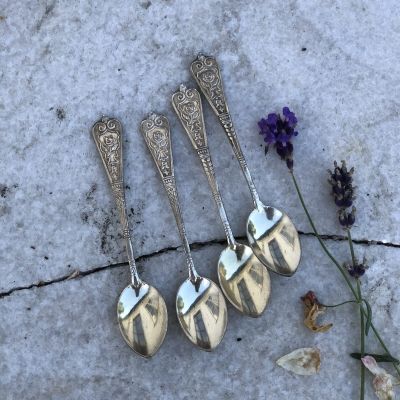 Ложка чайная с узором