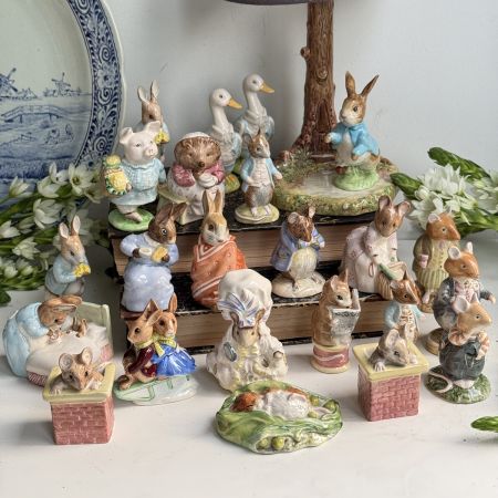Статуэтка Beatrix Potter Gentleman Mause Royal Albert Англия 1989 г