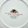 Тарелка юбилейная Royal Albert Old Country Roses 1986