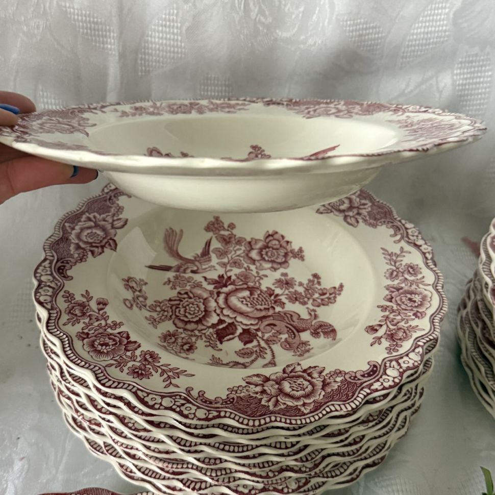 Тарелка глубокая Crown Ducal Bristol 23 см Англия