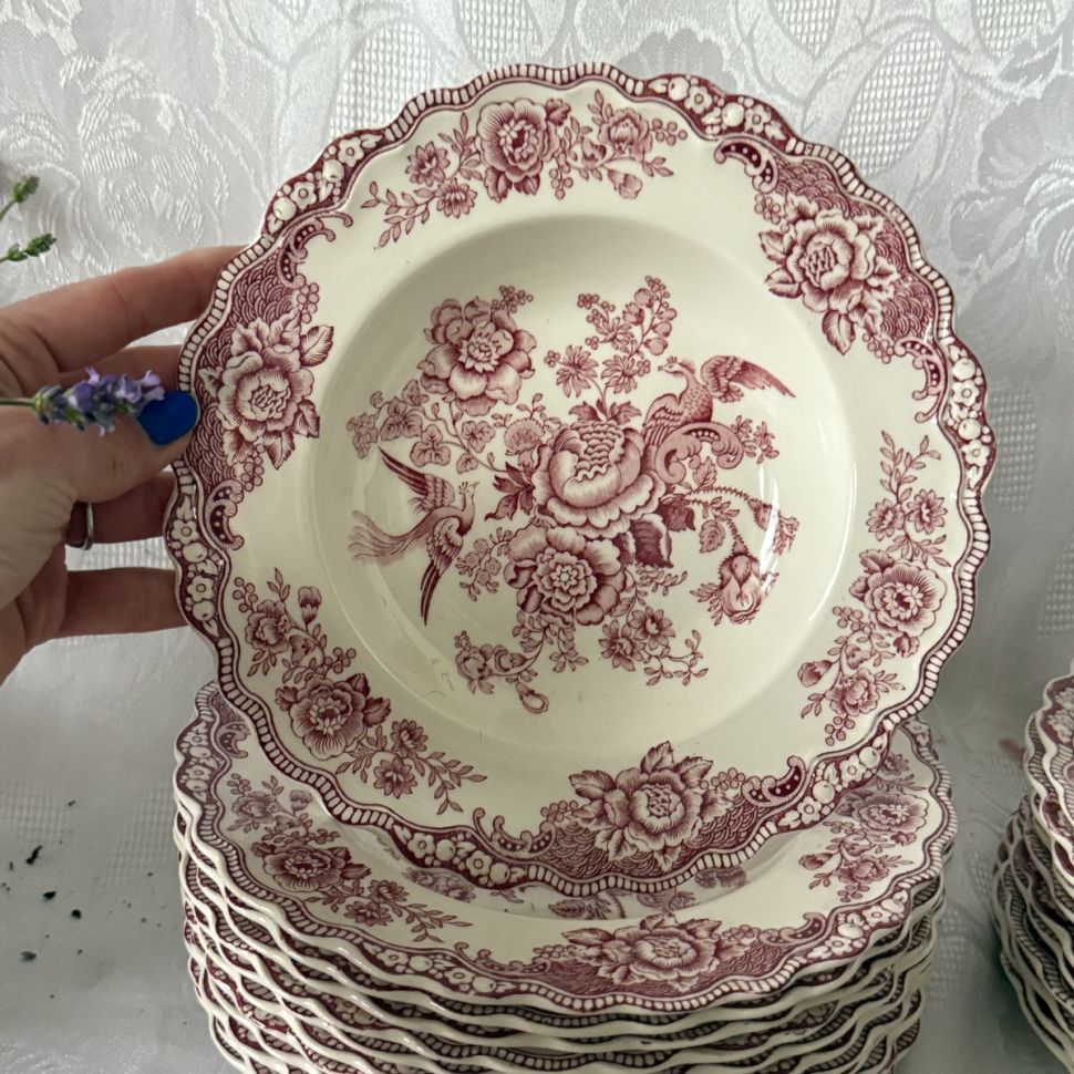 Тарелка глубокая Crown Ducal Bristol 23 см Англия