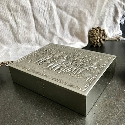 Шкатулка портсигар Ночной дозор Рембранда