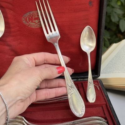 Вилка столовая SFOA 21 см серебрение Франция