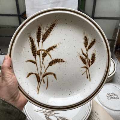 Тарелка Wheat Royal Tudor 26 см Англия кракелюр