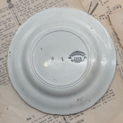 Тарелка Gien Comices Regionaux Церемония награждения 20 см Франция 