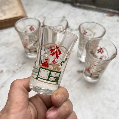 Рюмка Holme Gaard Рождество 40 мл Дания 