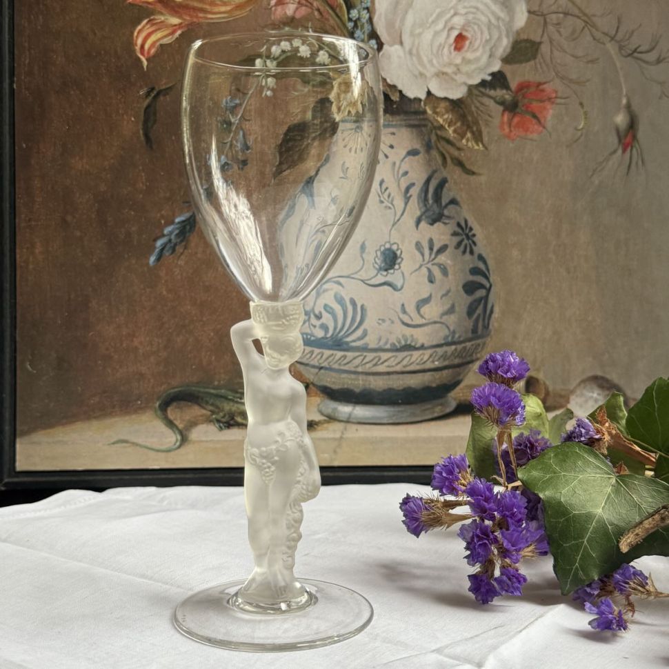 Бокал на матовой ножке Bayel Crystal Мужская фигура 150 мл Франция