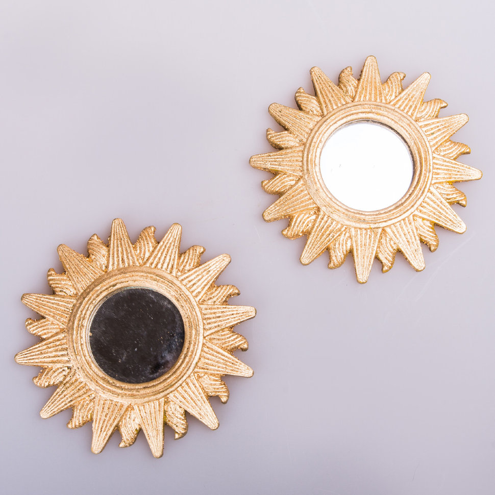 Маленькое зеркало Подсолнух 14 см